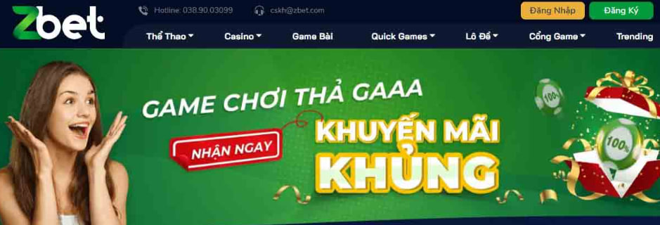 Khuyến mãi Zbet – Game đăng ký nhận 50k