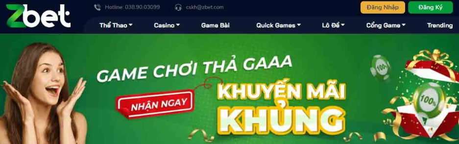 Khuyến mãi Zbet – Quà tặng cực lớn lên tới 20 triệu đồng