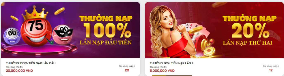 Khuyến mãi nhà cái Red88 – Lần đầu nạp nhận ngay 20 triệu