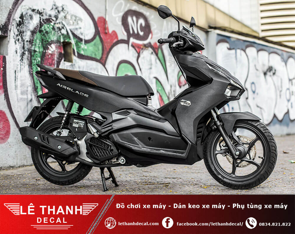 Tem xe Air Blade 2020: Bộ sưu tập tem mới, tạo phong cách riêng cho xe