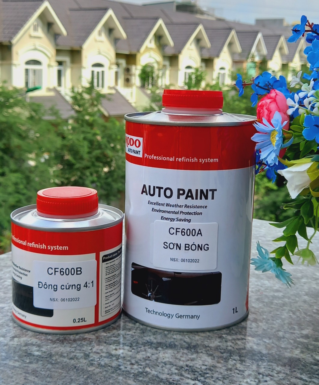 Tỷ lệ pha sơn bóng 2K chuẩn xác cho hiệu quả hoàn hảo