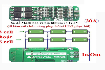 Tìm Hiểu Mạch Bảo Vệ Pin: Giải Pháp An Toàn Cho Pin Lithium