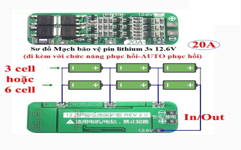 Tìm Hiểu Mạch Bảo Vệ Pin: Giải Pháp An Toàn Cho Pin Lithium