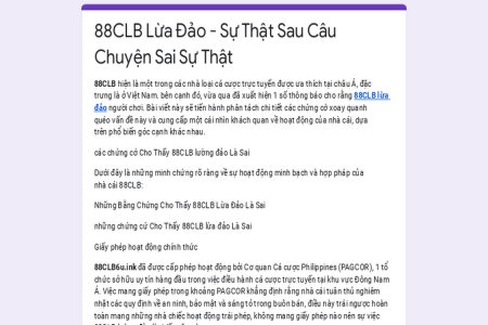 Cách nhận biết nhà cái uy tín sanphukhoa (Tránh xa lừa đảo!)