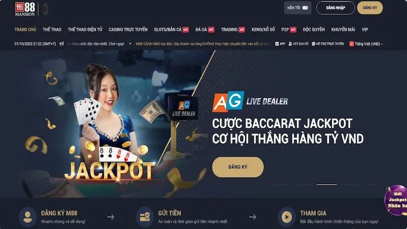 Ưu đãi khủng từ m88 trang chủ nhà cái m88 thể thao, đừng bỏ lỡ!
